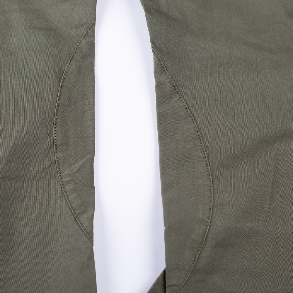 Daniele Alessandrini Military Green Cut and Sew chino pants - Picture 7 of 11